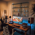 Mango Steam Wall-Mounted Steel Floating Shelving Unit - Image 7