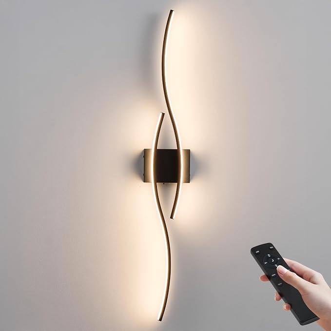 KARTOOSH Battery Operated Wall Sconces by KARTOOSH