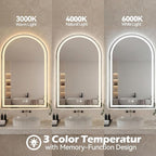 Sweetcrispy 28"×36" LED Bathroom Mirror - Image 4
