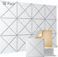 Sonicism 18 Pack X-Lined Acoustic Panels by Sonicism