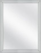 MCS Ezra 34.66x44.66 Large Wall Mirror, Vertical & Horizontal Wall Hanging by MCSIndustriesInc