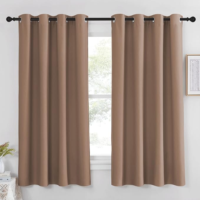 NICETOWN Blackout Curtains 63 inches Length by NICETOWN
