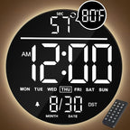 JALL 10" Large Digital Wall Clock by JALL