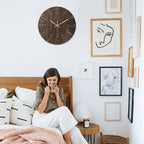AIRUIFU Wall Clock 12 Inch Non-Ticking Silent Battery Operated Round Wall Clock - Image 5