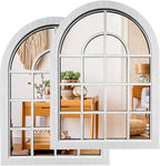 ZEXUIRU 2 Set. Rustic Wall Mirrors by ZEXUIRU