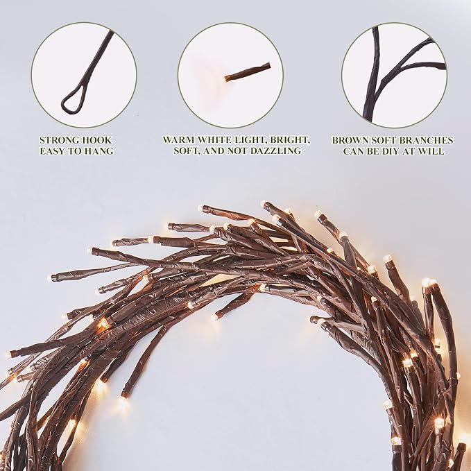 Enchanted Willow Vine Lights - Image 7