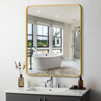 Delma Bathroom Vanity Mirror, High-Definition Bathroom Mirror, Versatile by Delma