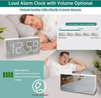 Peakeep Digital Clock, Alarm Clock Battery Backup Powered - Image 4