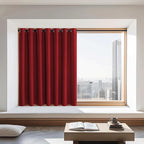 NICETOWN Blackout Curtain 72 inches Long, Grommet Privacy Window Treatment by NICETOWN