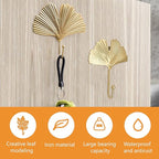 MOROBOR Decorative Leaves Iron Hooks - Image 3
