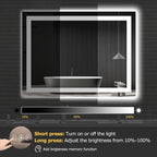 Hivone 40X30 LED Bathroom Mirror - Image 7