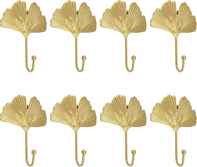 MOROBOR Decorative Leaves Iron Hook by MOROBOR