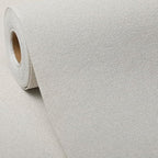 SHUFA Beige Cotton-Like Textured Grasscloth Wallpaper Matte Thick Real Woven by Unknown