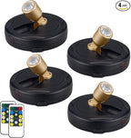HAMVIDNE LED Spotlight, Battery Powered Picture Lights, Uplighting Indoor by HAMVIDNE