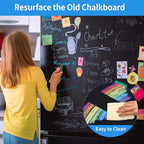 Magnetic Chalkboard Contact Paper, Magnetic Black Board Wall Decal - Image 9