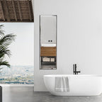 PETAFLOP 14x48 Inch Full Length Mirror Wall Mounted, Large Body Door Mirror - Image 7