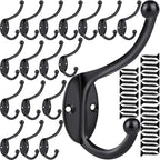 ZEYU 20Pcs Wall Hooks, Coat Hooks Hardware Heavy Duty Hooks by Unknown