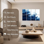 FurnoFlexArt Acoustic Panels Tiles Decorative Room Sound Proof Foam Absorbing - Image 3