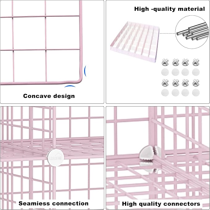 C&AHOME Wire Cube Storage, 6 - Image 8