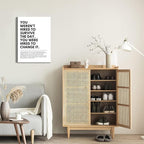 You Were Hired to Change It Motivational canvas Wall Art Empowering Quote wall - Image 7