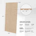 Olanglab Acoustic Wall Panels 10 Pack, 48 x 24 per Acoustic Panels Sound - Image 2