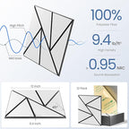 12 pack Acoustic Panels With Self-Adhesive, Sound Panels High Density, - Image 5
