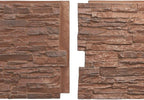 EverStone Canyon Ridge Faux Stone Panel, 45 3/4"W x 24 1/2"H x 1 1/4"D - Image 8