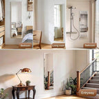 Frameless Mirror Full Length 64”x21”| Wall Mount Mirror Full Length Beveled - Image 6