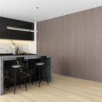 8-Pack WPC Wall Panels 118’’ x 6.3’’ 3D Slat Wall Panel Acoustic Wall Paneling - Image 4