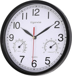 Wall Clock, Sweep Silent Movement Accurate Clocks - Image 3
