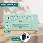 Peakeep Digital Clock, Alarm Clock Battery Backup Powered - Image 7