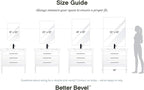 Better Bevel Frameless Rectangle Mirror - Image 6