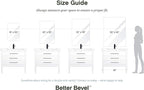 Better Bevel Frameless Rectangle Mirror - Image 6