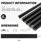 WPC Slat Wall Paneling, Accent Slat Wall Paneling - Image 4