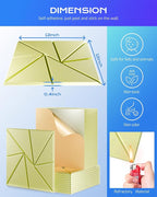 22 Pack Acoustic Panels, Sound Proof Foam Panels - Image 3