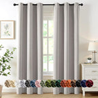 MIULEE Blackout Curtains for Bedroom Living Room 2 Panels, Thermal Insulated by MIULEE