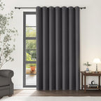 ChrisDowa Room Divider Curtain 120 Inches Long, Wide Blackout Sliding Door by ChrisDowa