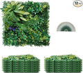 VEVOR Artificial Grass Wall Panels, 3D Combination Greenery Boxwood Panel by VEVOR
