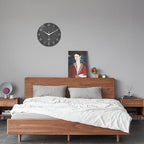 XNM Minimalist Large Clocks for Living Room Round Wall Clock Battery Operated - Image 3