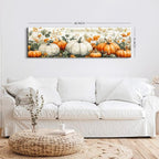 Pumpkin Canvas Wall Art Fall Picture Botanical Wall Decor - Image 4