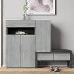 practicalWs 17.7"×393.7" Grey Wood Contact Paper, Waterproof Gray Wallpaper - Image 8