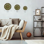 Wall Clock Modern Simple Quartz Decorative Clock Non-Ticking Silent Battery - Image 2