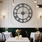 18.5 Inch Modern Decorative Metal Wall Clock - Image 7