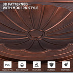 Art3dwallpanels Ceiling Tiles 12 Pack Drop Ceiling Tiles, 24 x 24 Inch High - Image 2