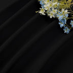 CUCRAF Black Blackout Curtains 90 inch Length 2 Panels Set, Rod Pocket Room - Image 7