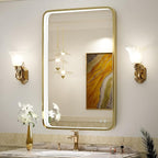 36x24 Inch LED Bathroom Mirror by FTOTI