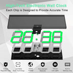 CHKOSDA LED Large Digital Wall Clock, Oversize Wall Clock - Image 6