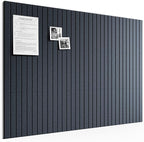 Bumusty Large Cork Board Alternative-48 x 36" Felt Bulletin Board Tiles by BUMUSTY