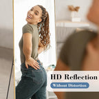 DUMOS 21"x56" Full Length Mirror - Image 3