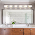 LED Wall Brushed Nickel Vanity Lights - Image 4